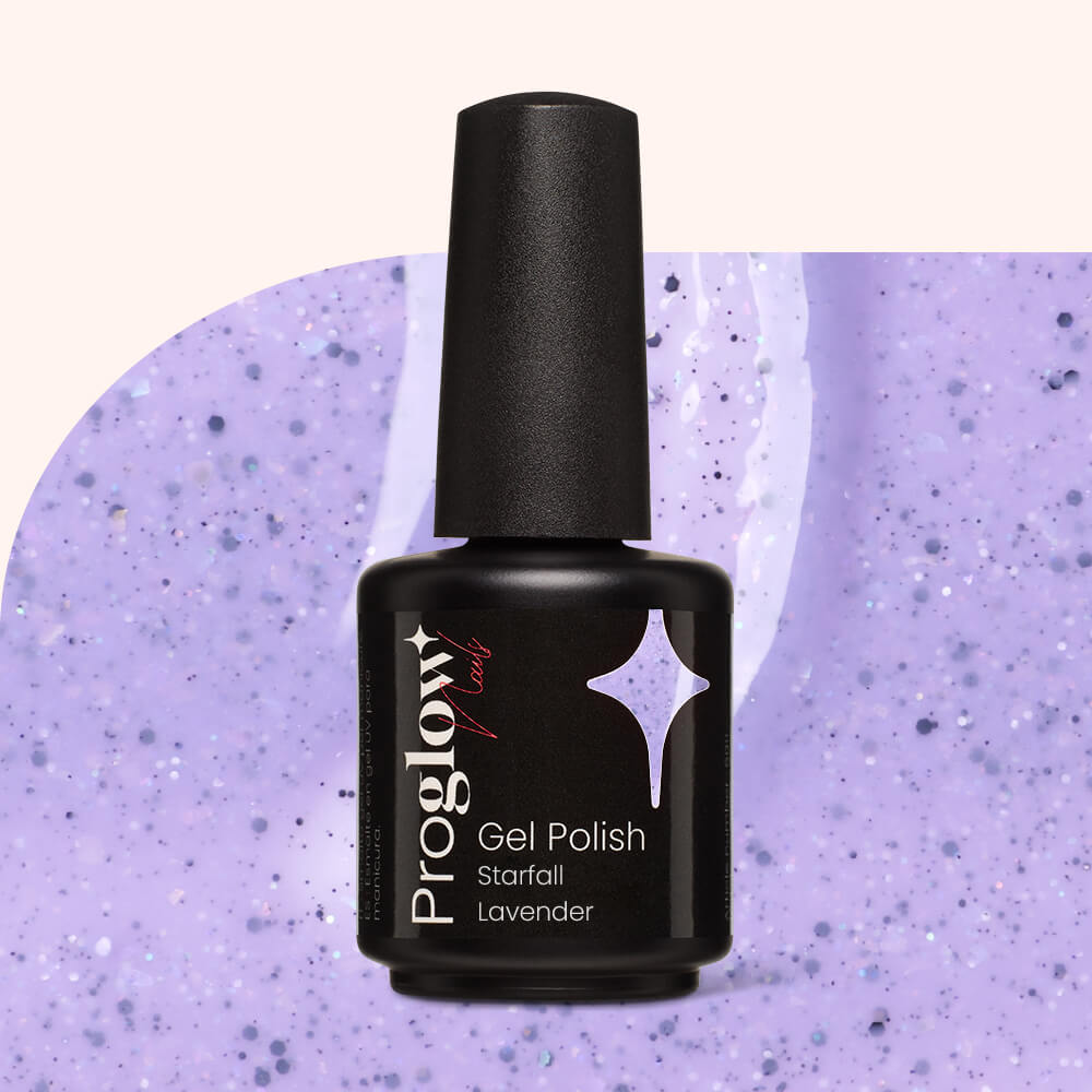 Gel Polish Shellac Starfall Lavender