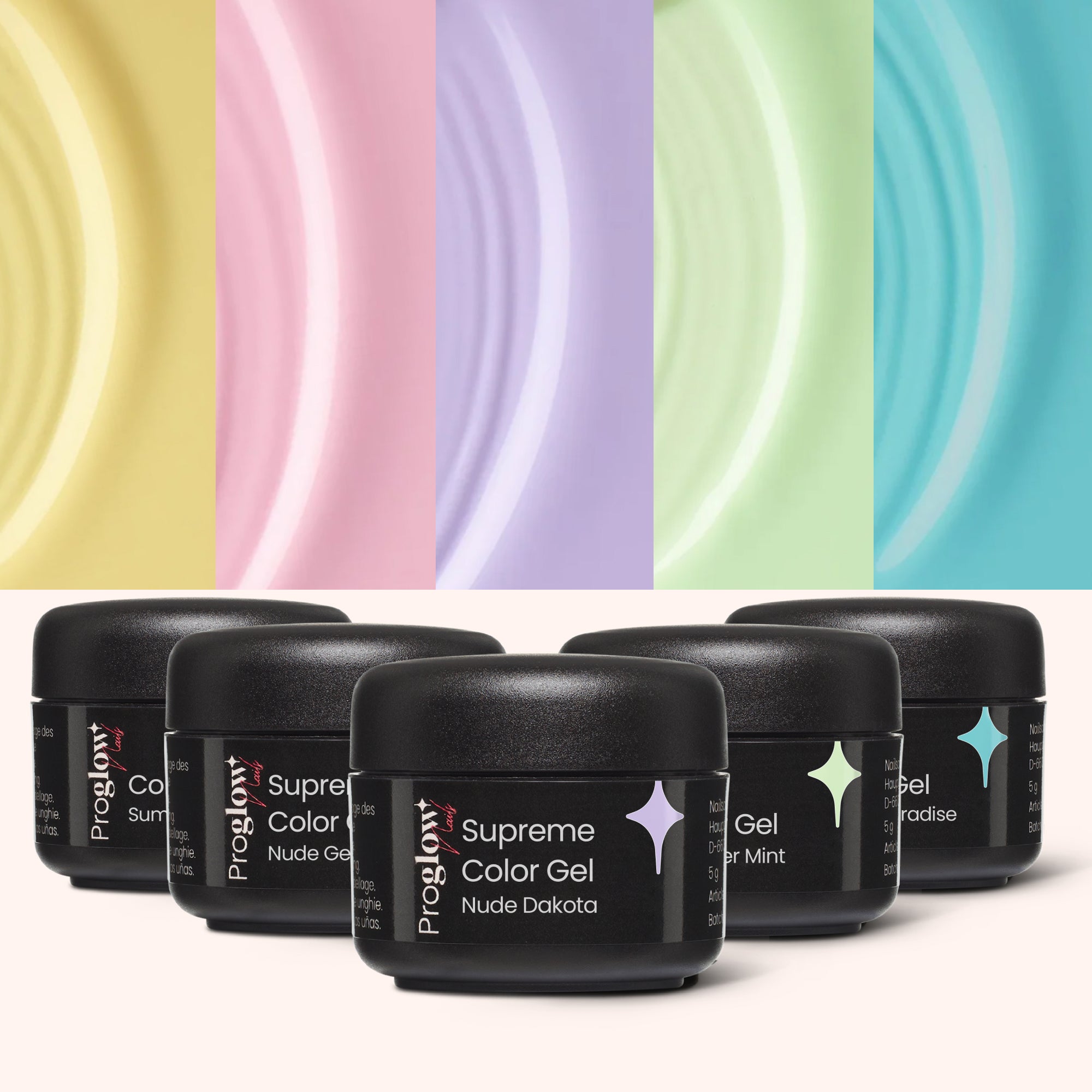Color Gel Pastell Set