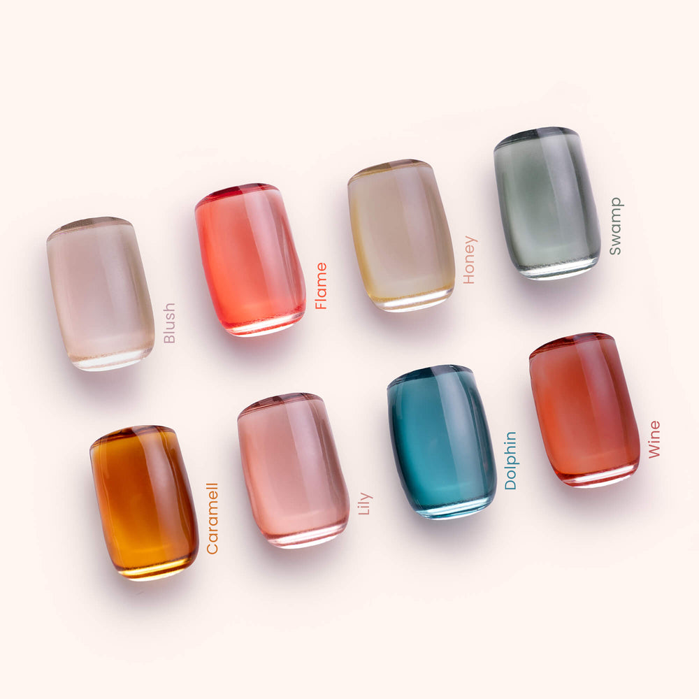 Gel Polish Shellac Crystal Blush
