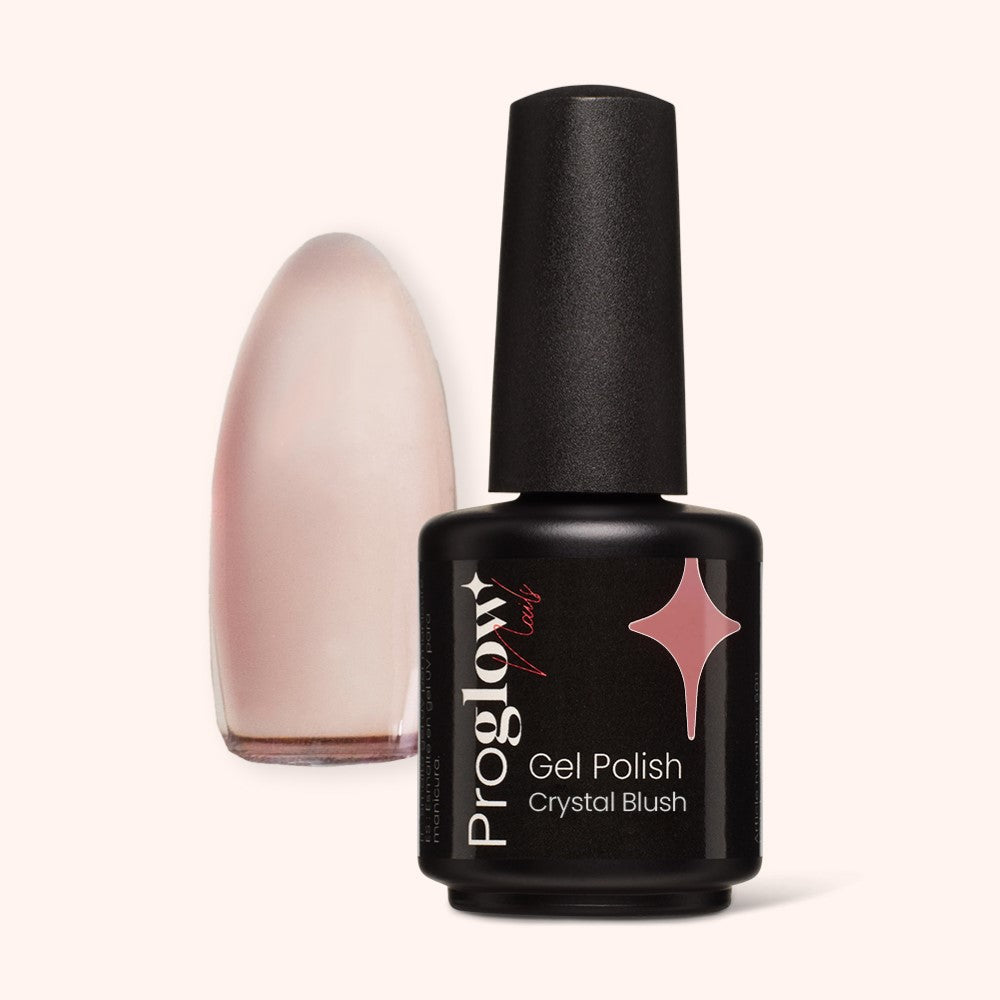 Gel Polish Shellac Crystal Blush