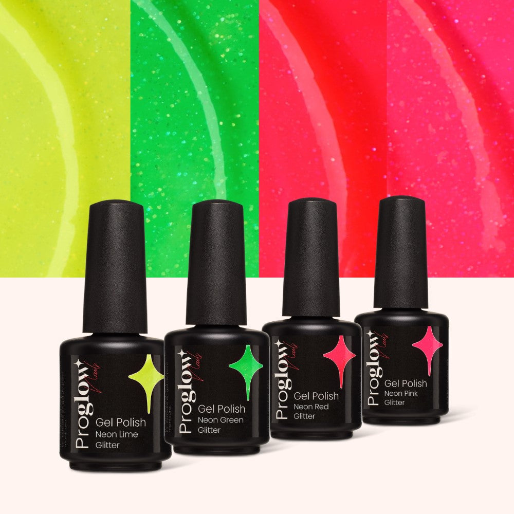 Shellac Neon Glitter Set
