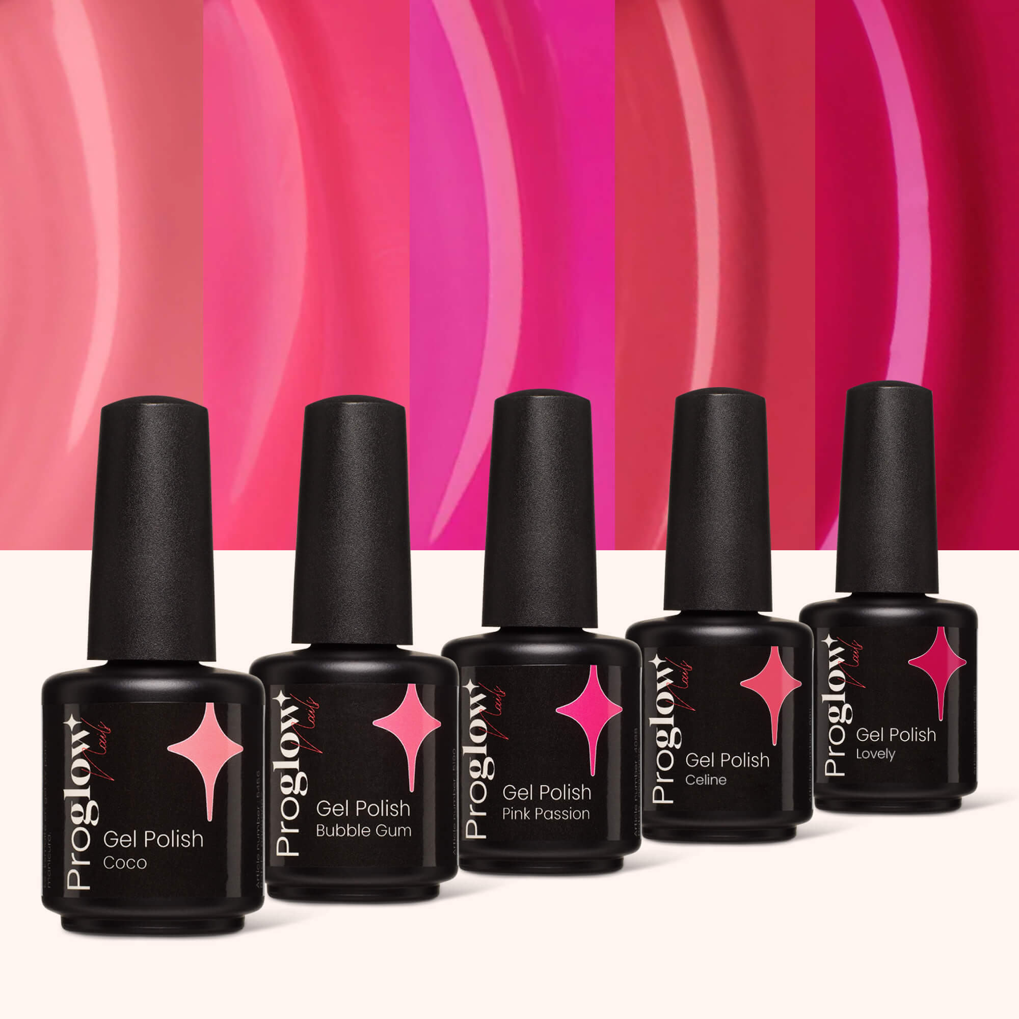 Shellac Pink Set