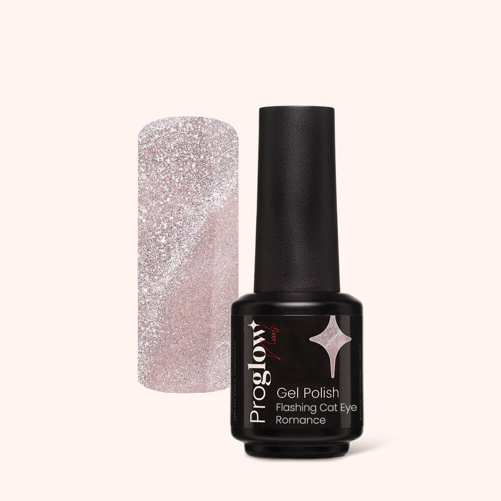 Gel Polish Shellac Flashing Cat Eye Romance