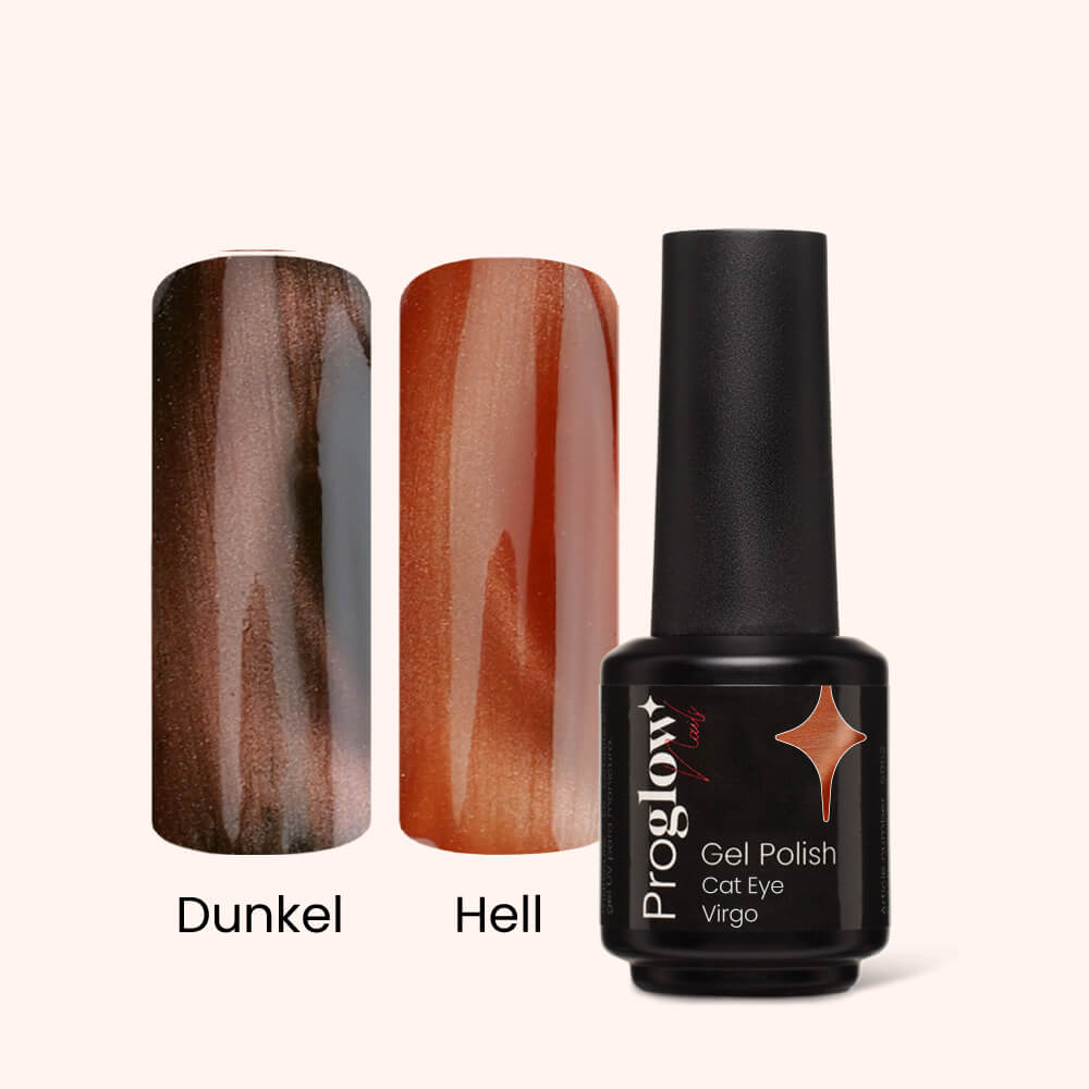 Gel Polish Shellac Cat Eye Virgo