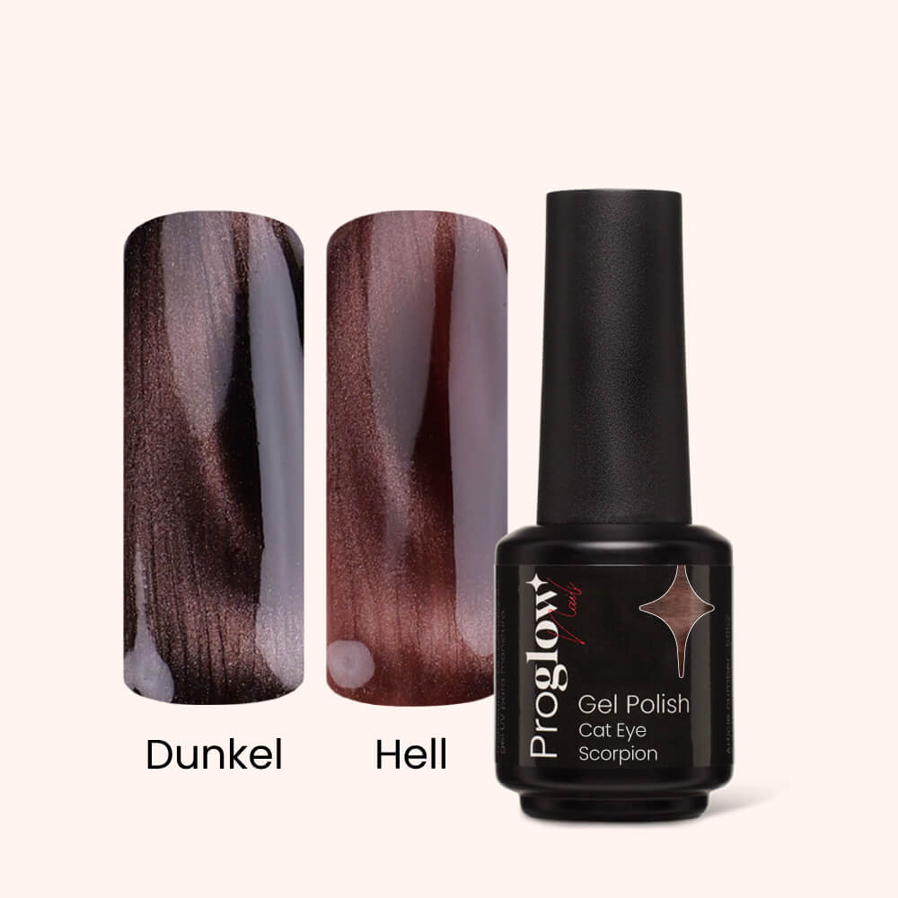 Gel Polish Shellac Cat Eye Scorpion