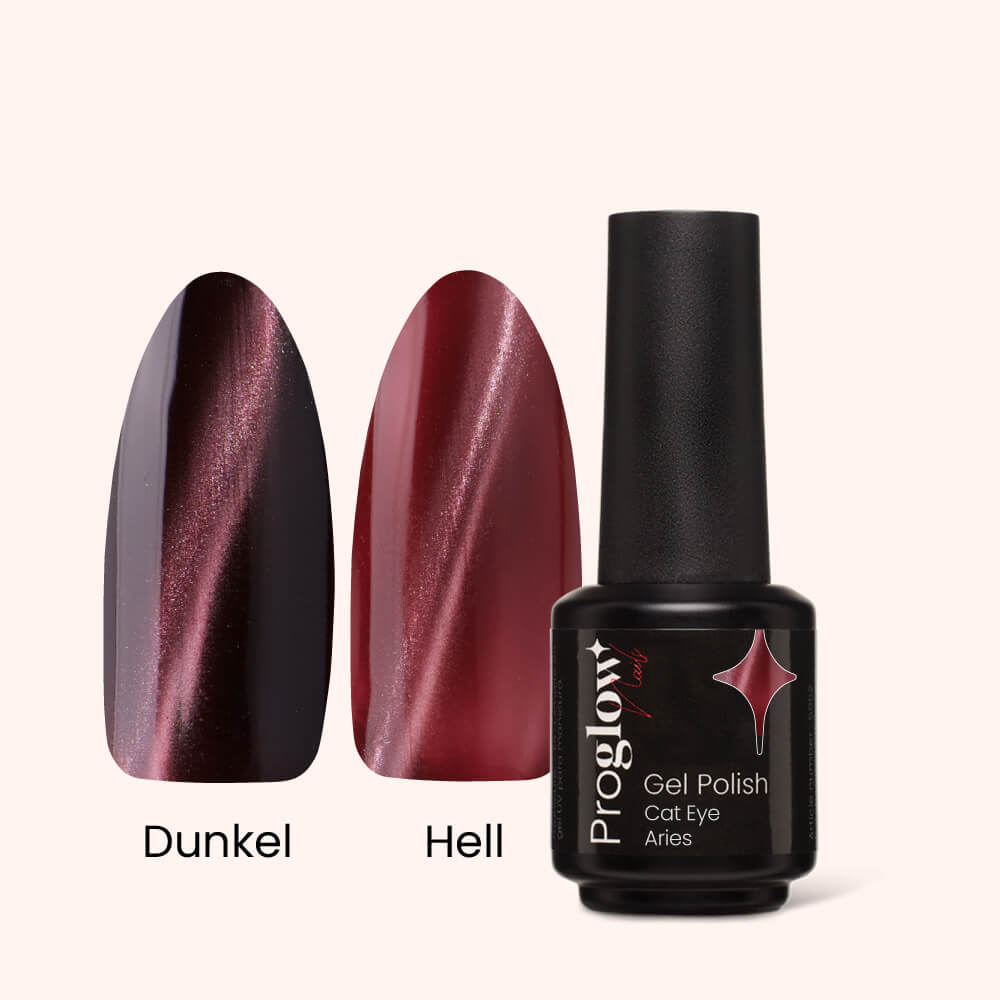 Gel Polish Shellac Cat Eye Aries