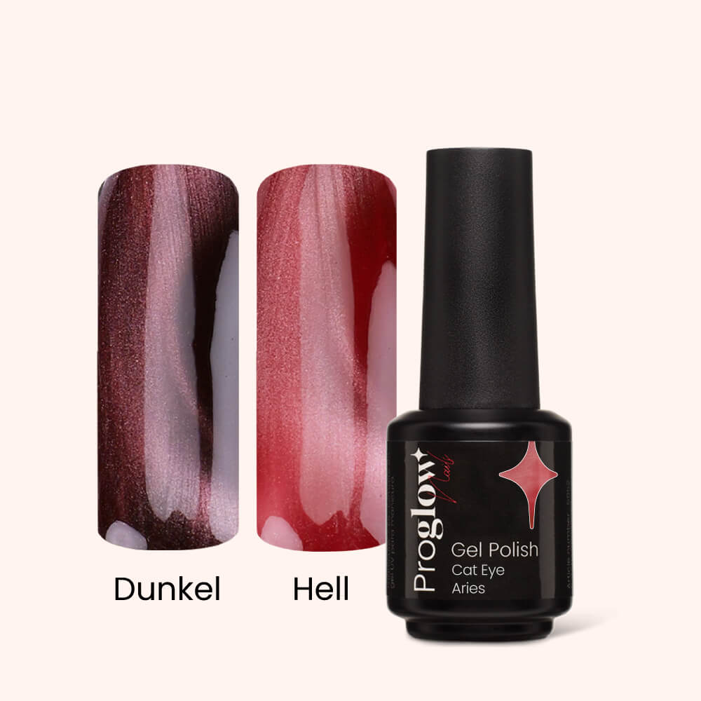 Gel Polish Shellac Cat Eye Aries