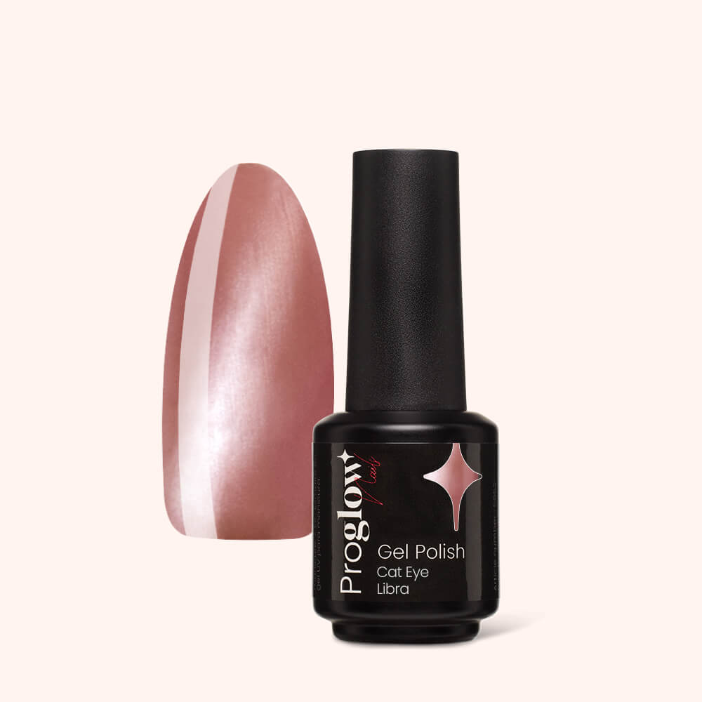 Gel Polish Shellac Cat Eye Libra