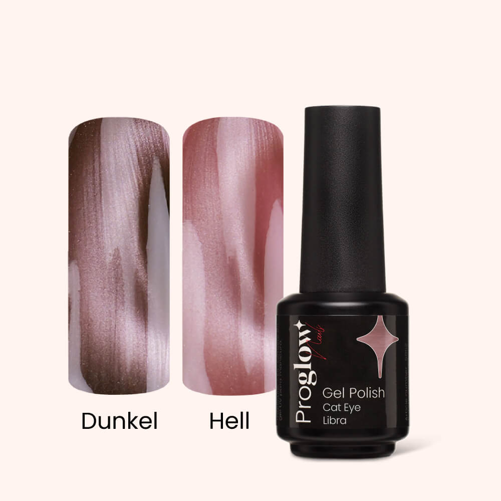 Gel Polish Shellac Cat Eye Libra