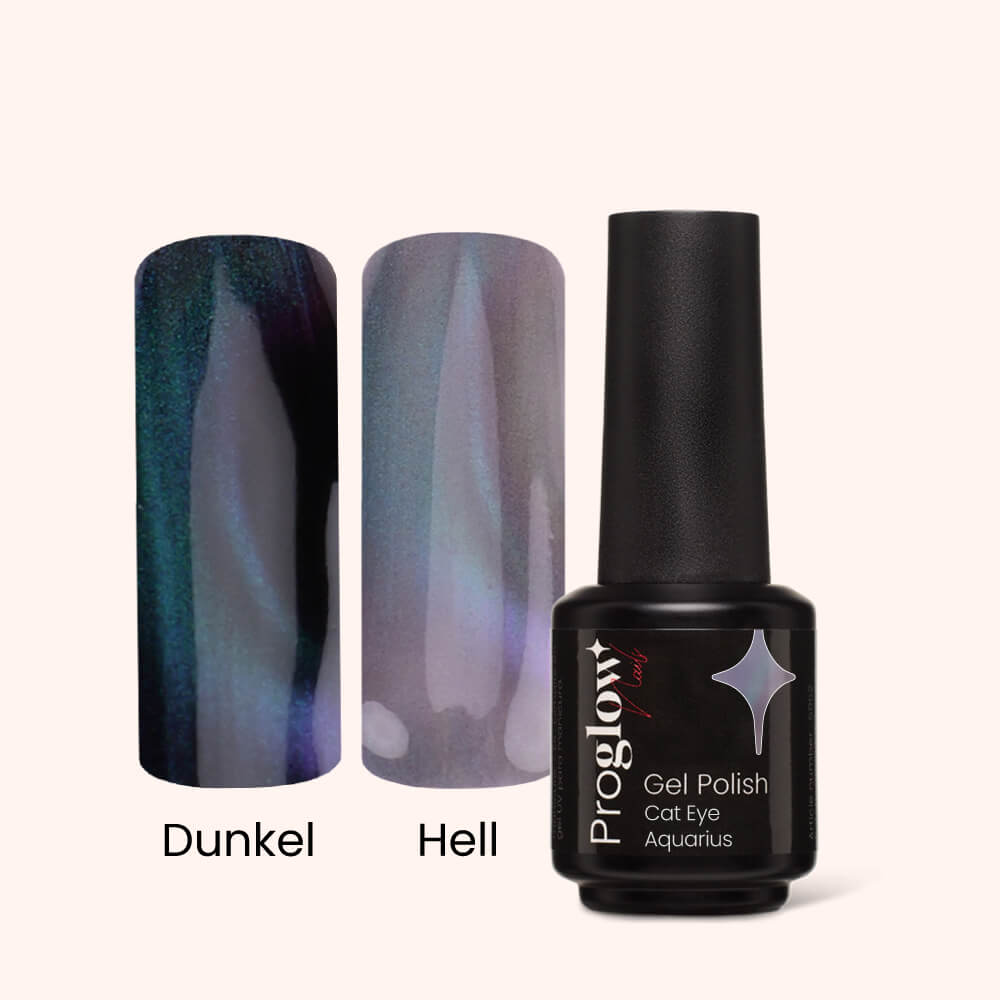 Gel Polish Shellac Cat Eye Aquarius