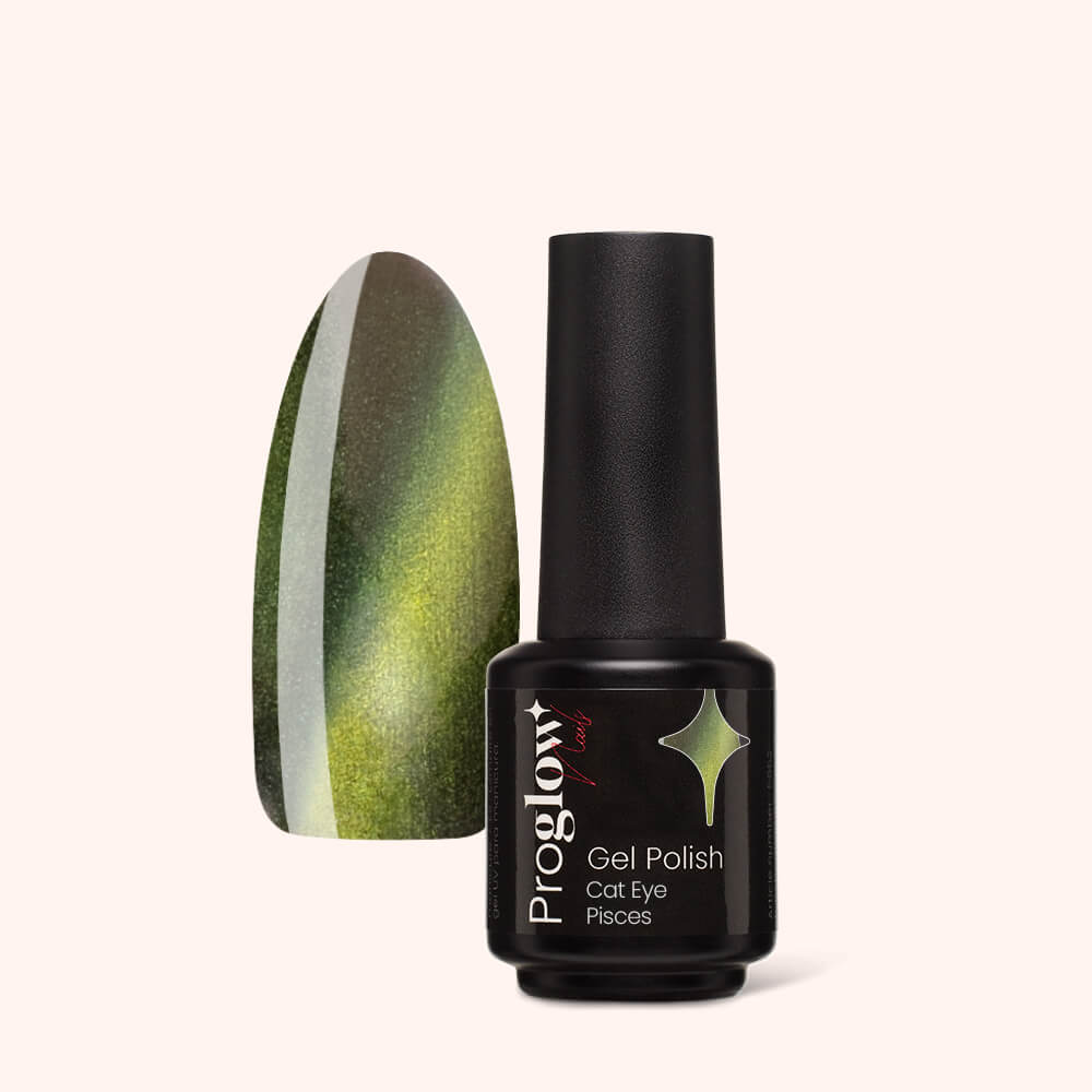 Gel Polish Shellac Cat Eye Pisces