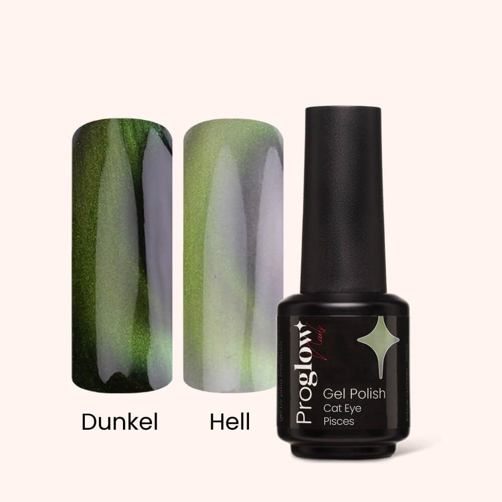 Gel Polish Shellac Cat Eye Pisces