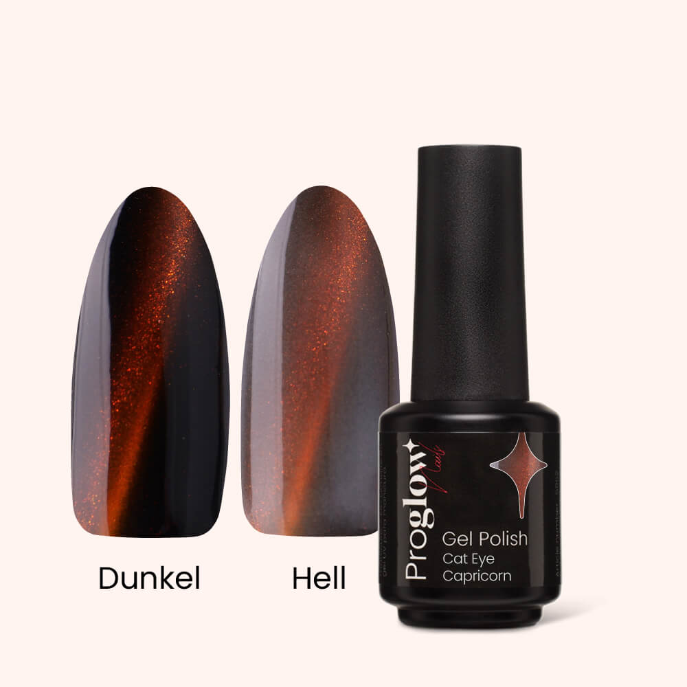 Gel Polish Shellac Cat Eye Capricorn