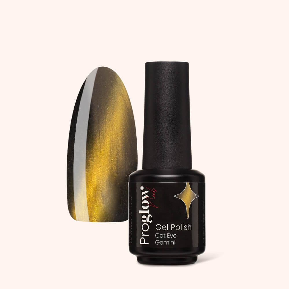 Gel Polish Shellac Cat Eye Gemini