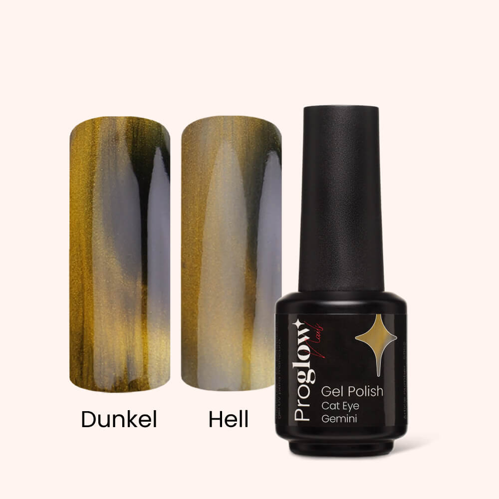 Gel Polish Shellac Cat Eye Gemini