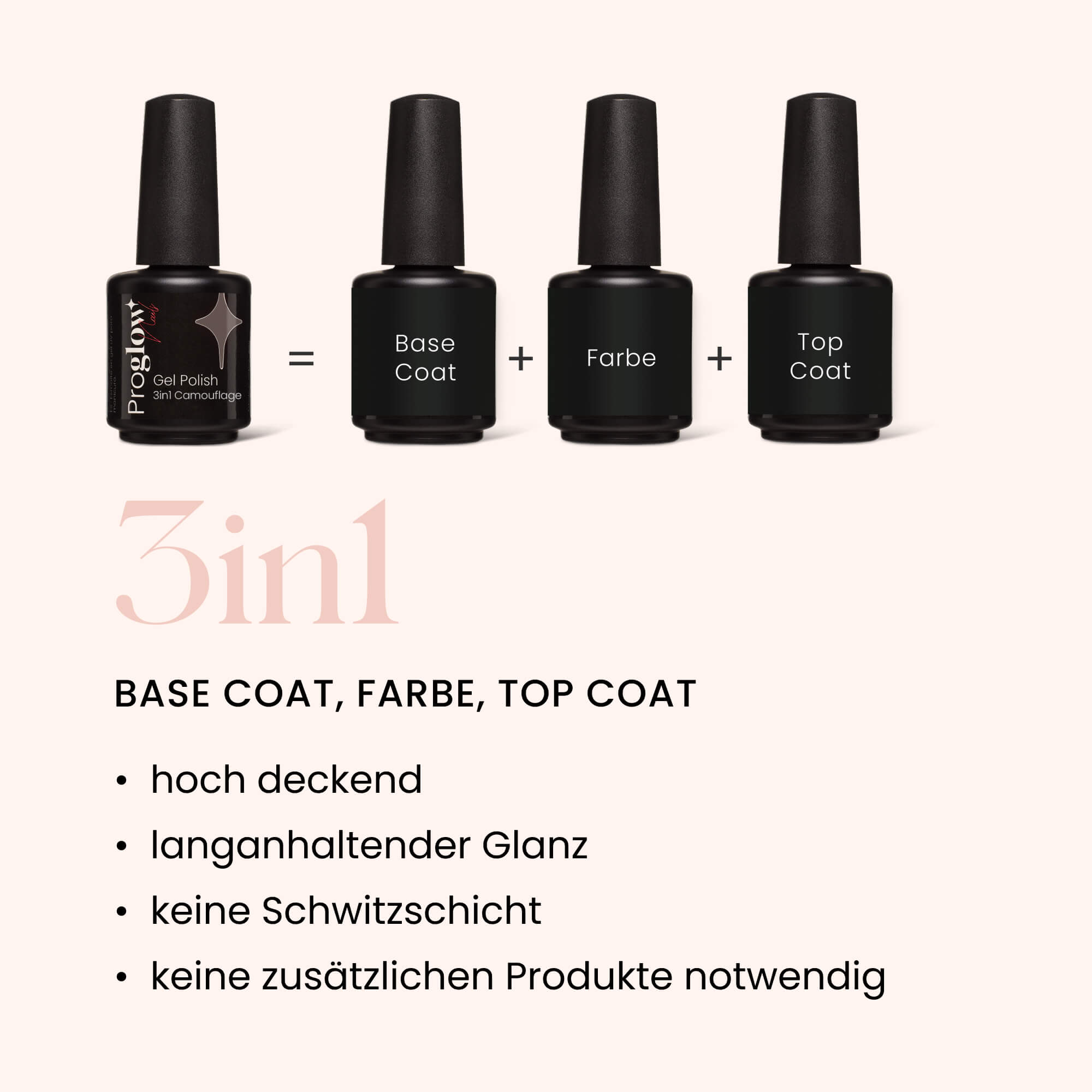 Gel Polish Shellac 3in1 No Wipe Camouflage