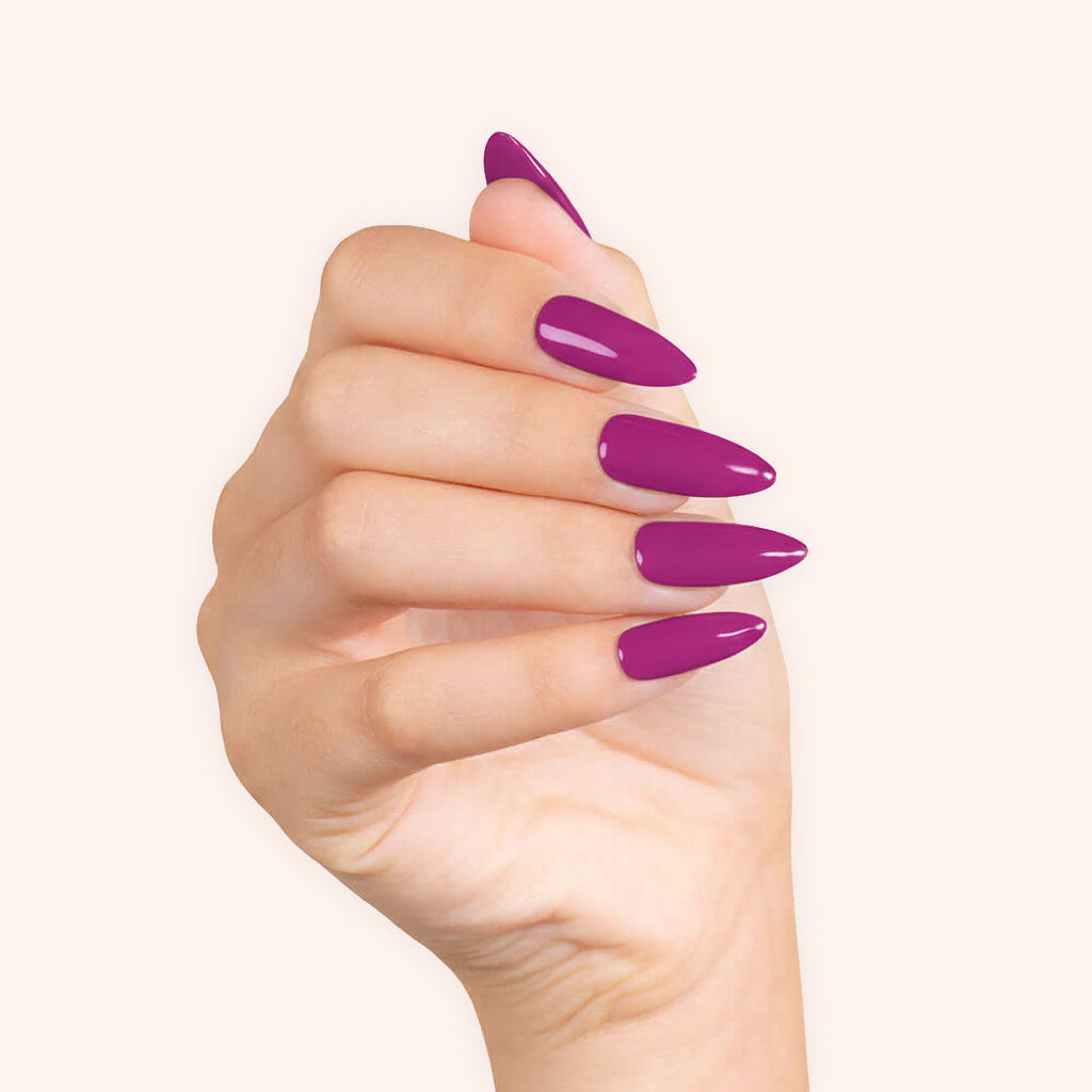 Gel Polish Shellac 3in1 No Wipe Grape Sorbet