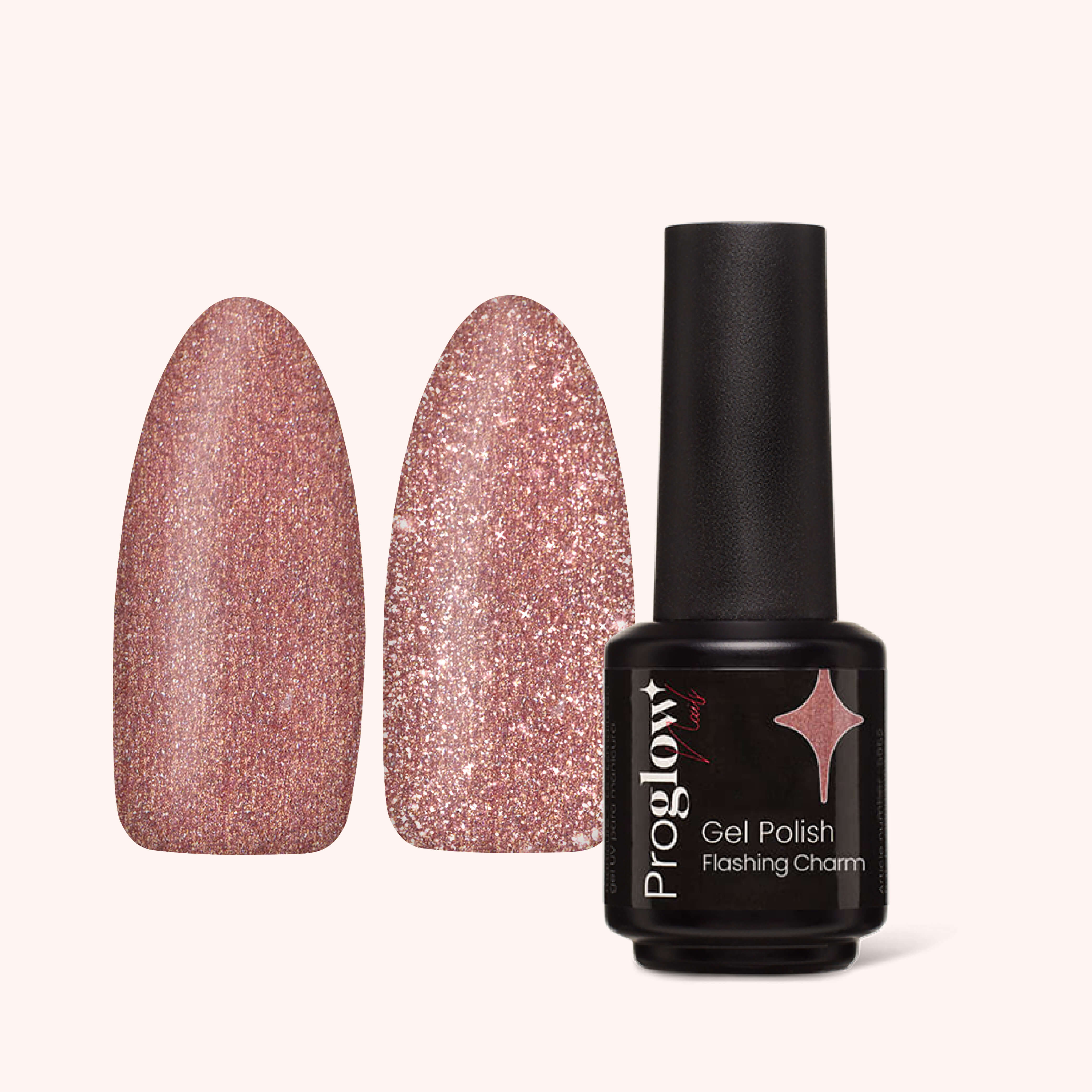 Gel Polish Shellac Flashing Charm