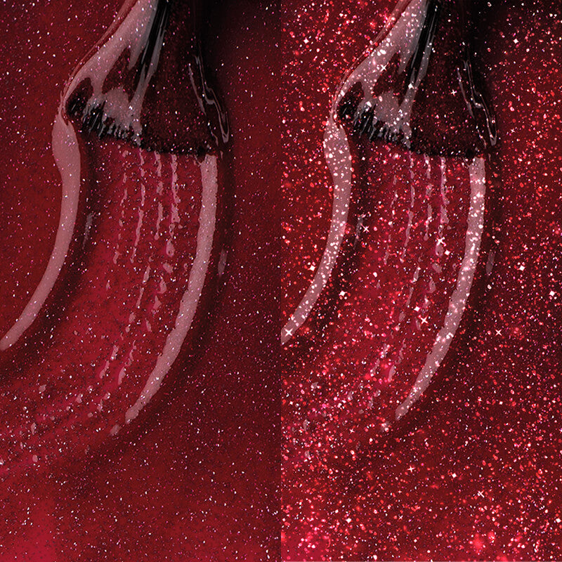 Gel Polish Shellac Flashing Ruby