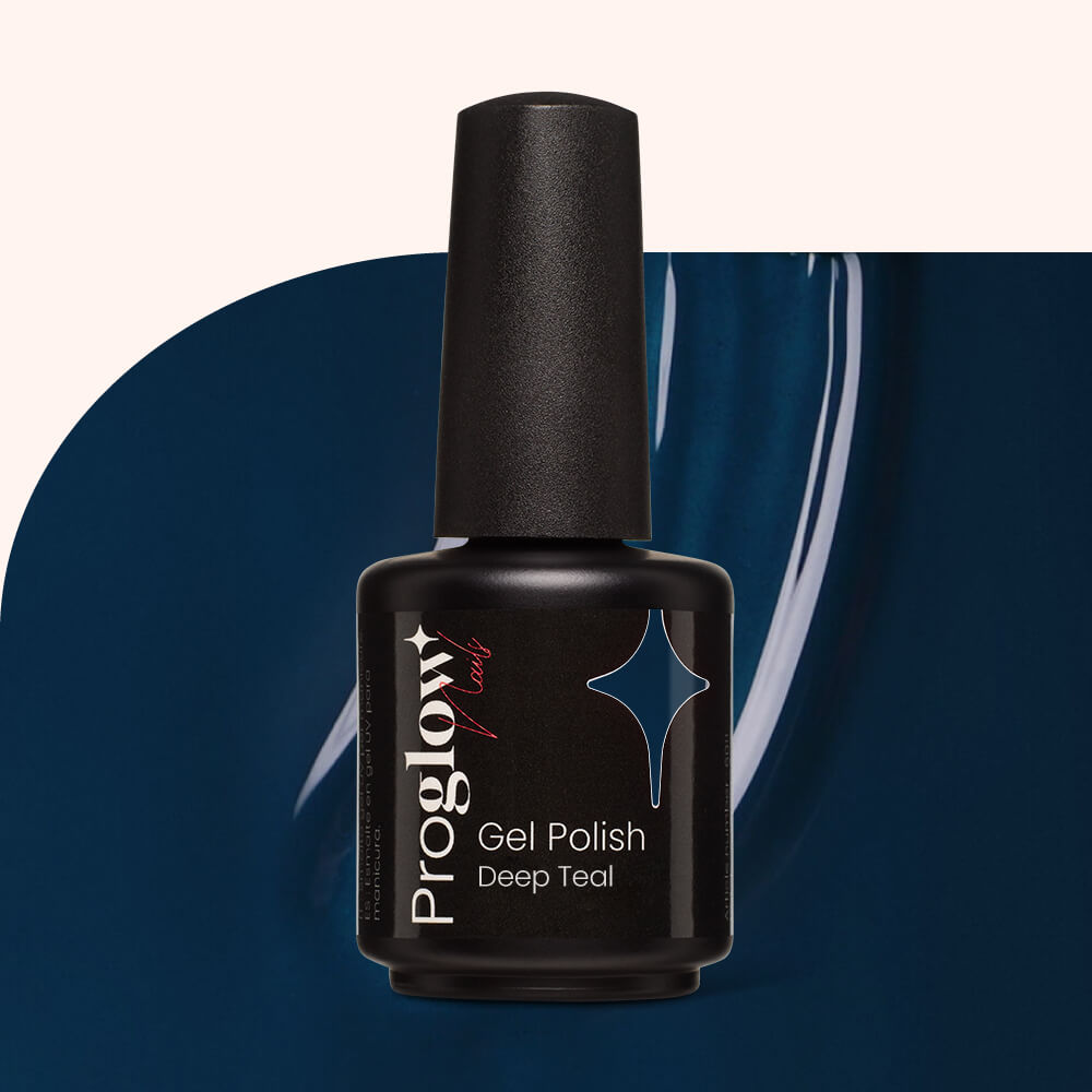 Gel Polish Shellac Deep Teal