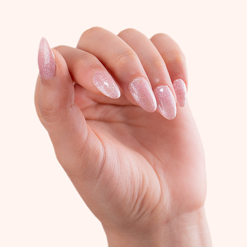 Gel Polish Shellac Soft Platinum Rose Quartz