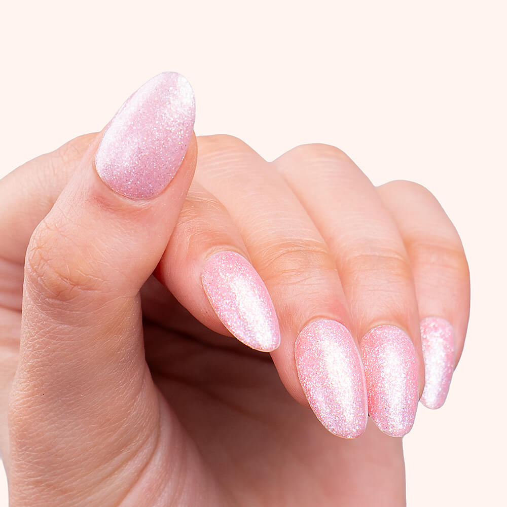 Gel Polish Shellac Soft Platinum Rose Quartz
