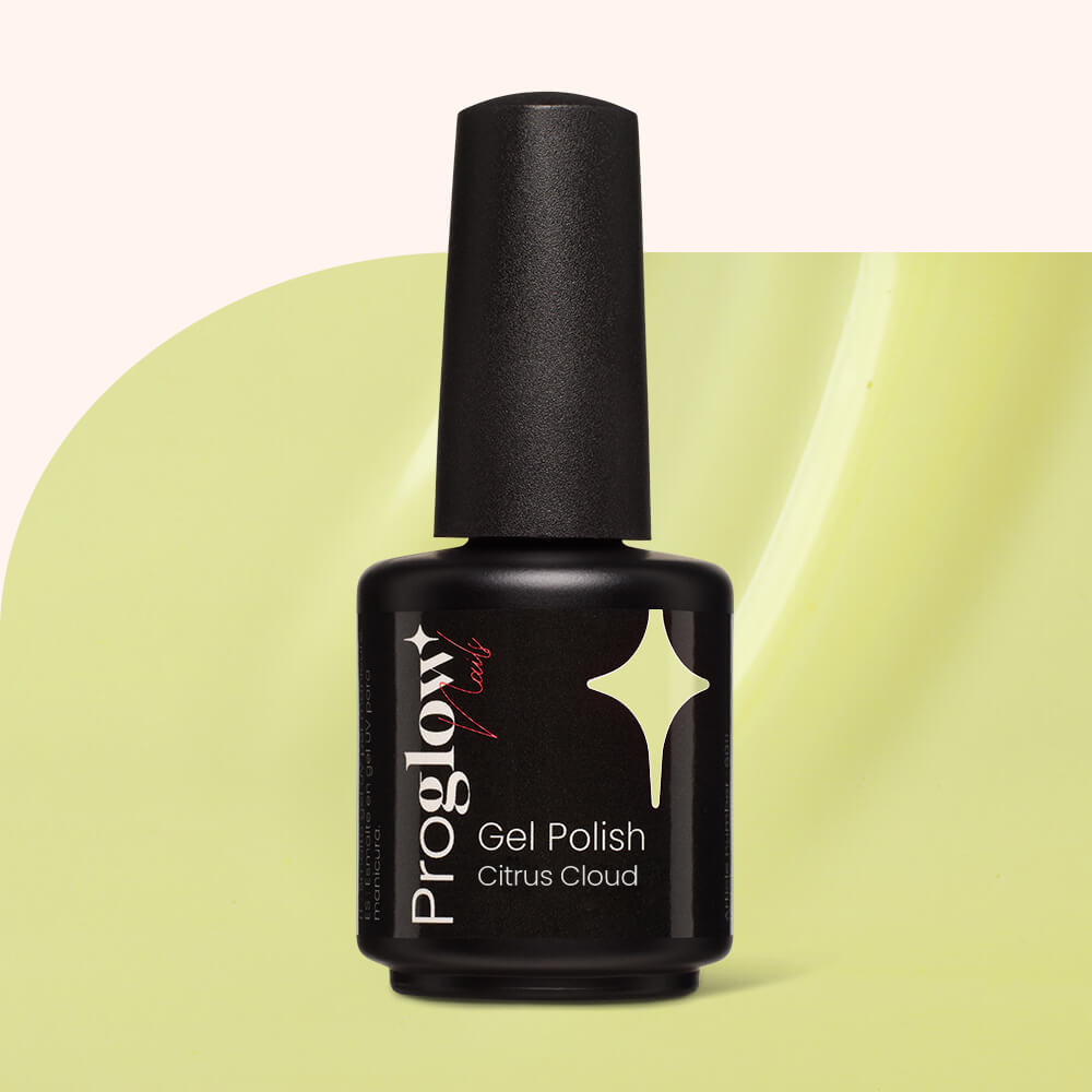 Gel Polish Shellac Citrus Cloud