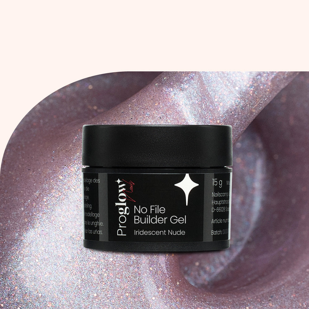 No File Builder Gel Iridescent Nude