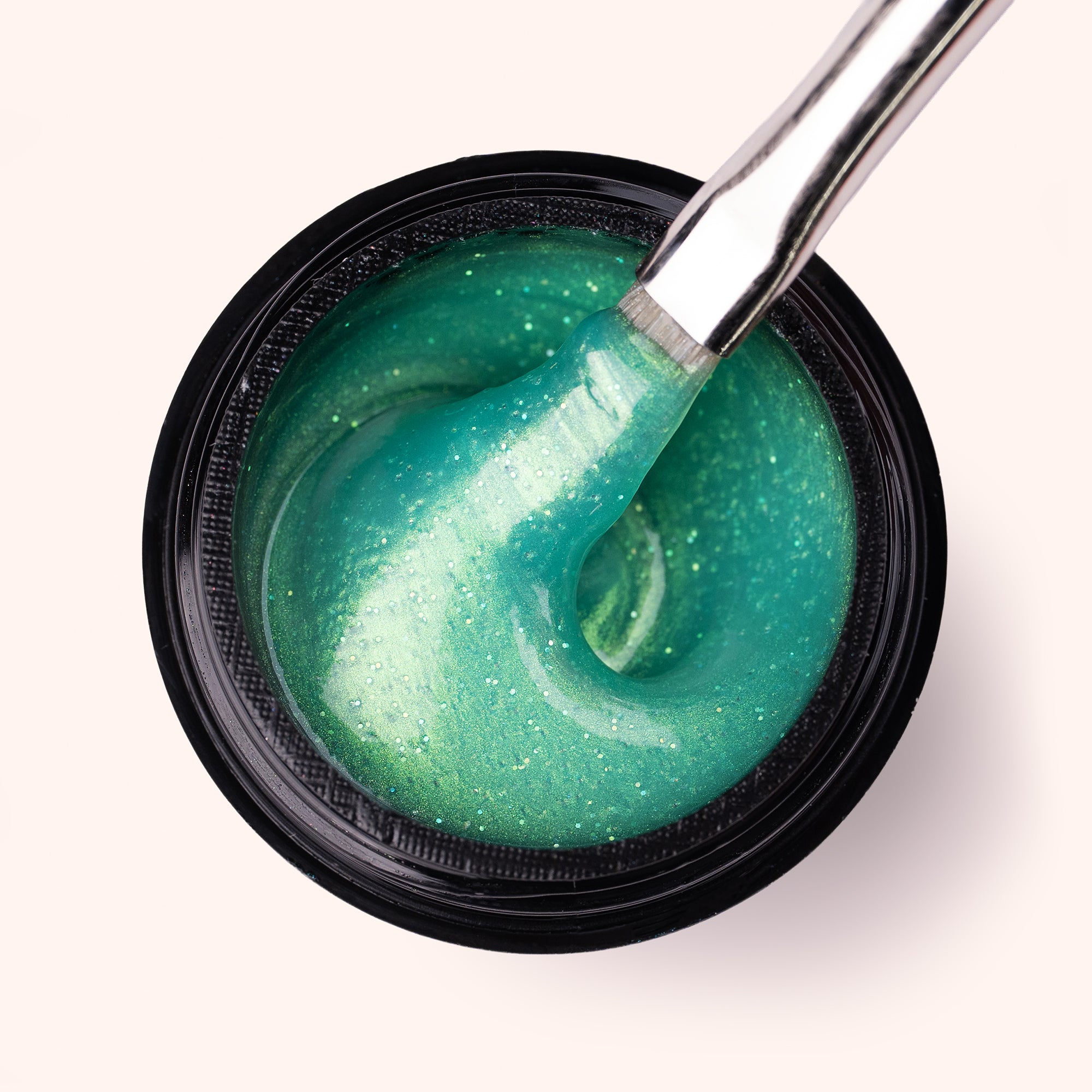 No File Builder Gel Iridescent Mint