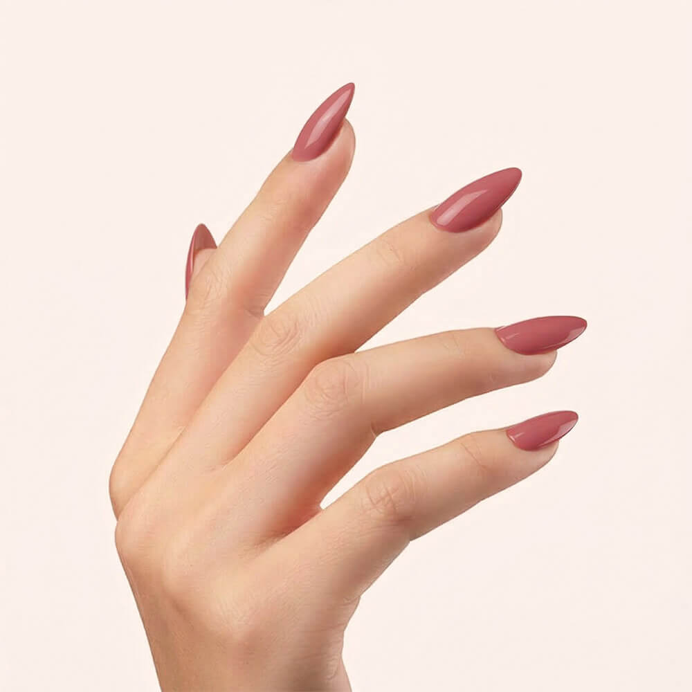 Gel Polish Shellac 3in1 No Wipe Mauve Muse