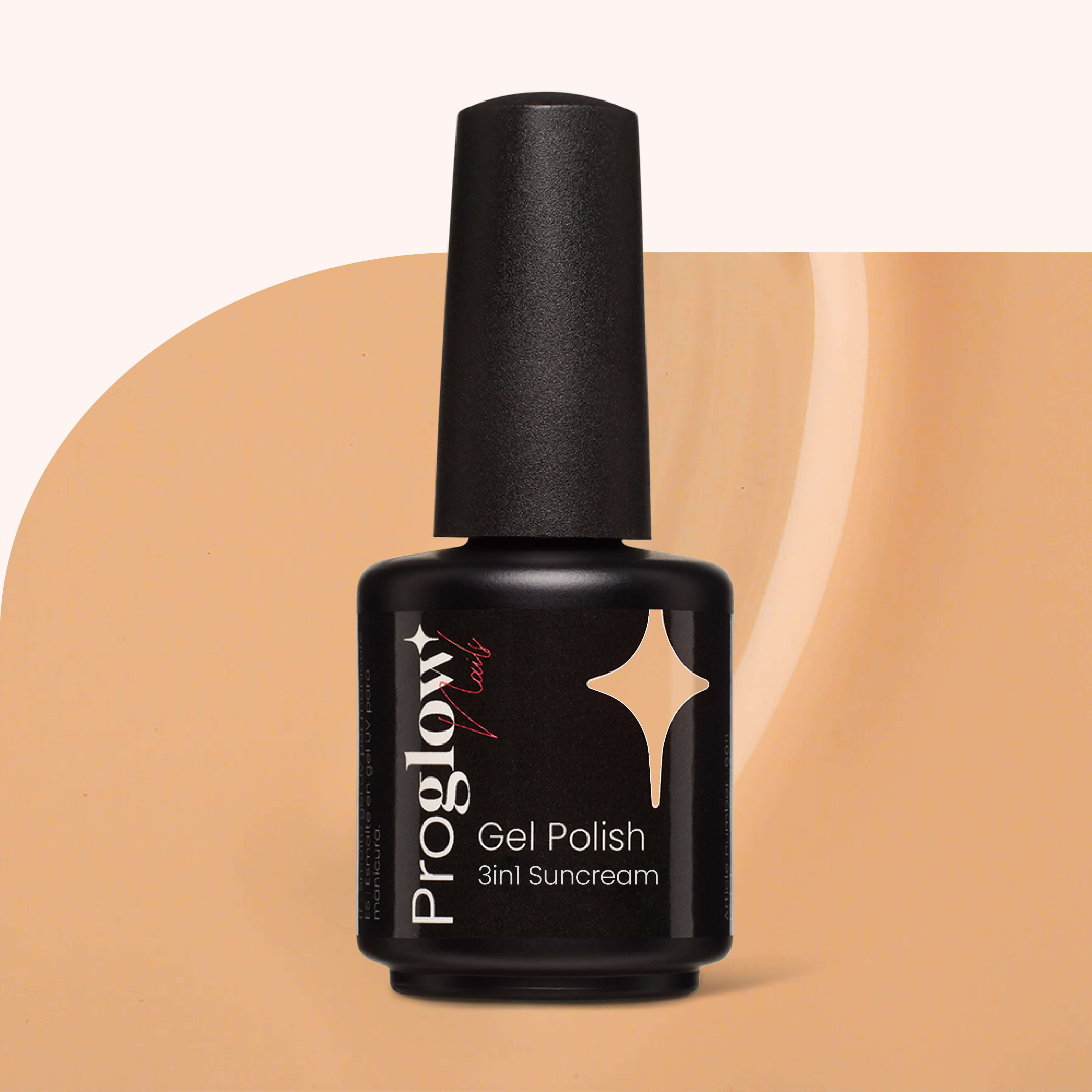 Gel Polish Shellac 3in1 No Wipe Suncream