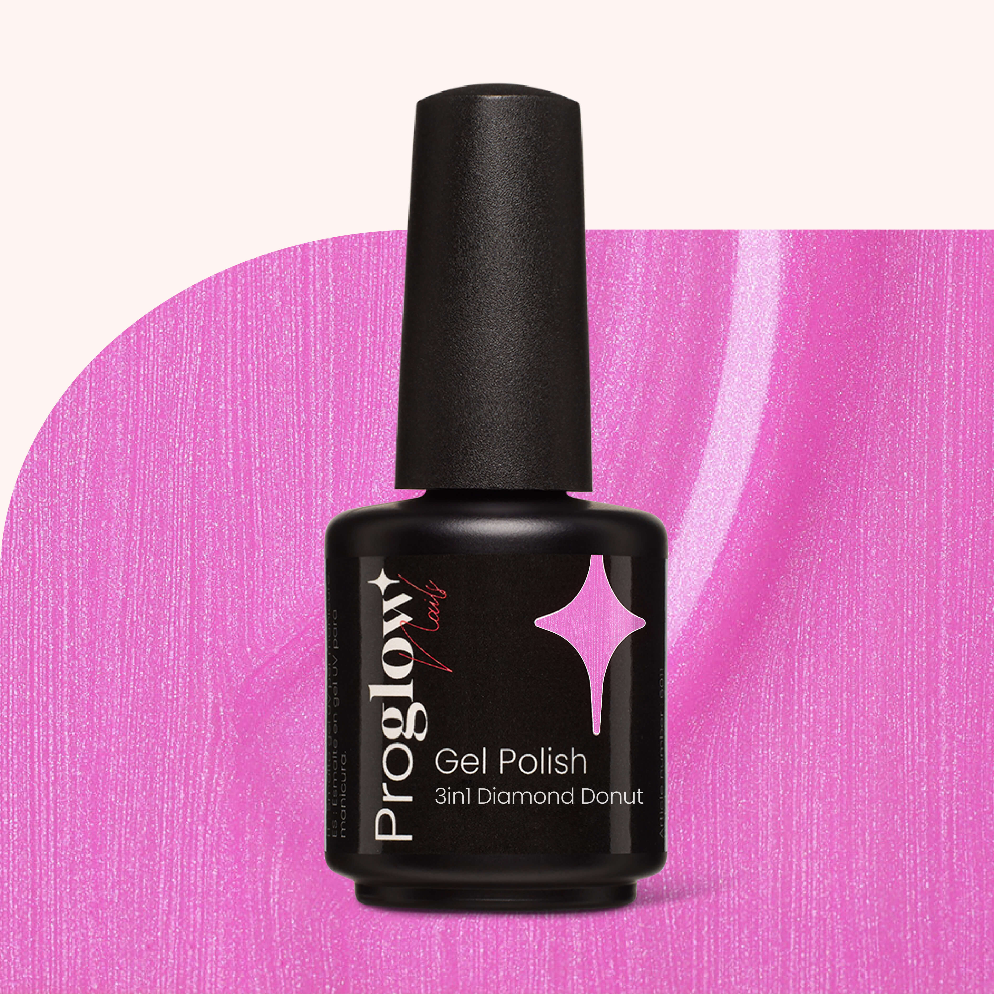 Gel Polish Shellac 3in1 No Wipe Diamond Donut