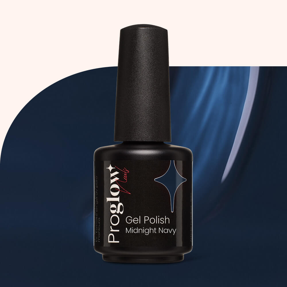 Gel Polish Shellac Midnight Navy