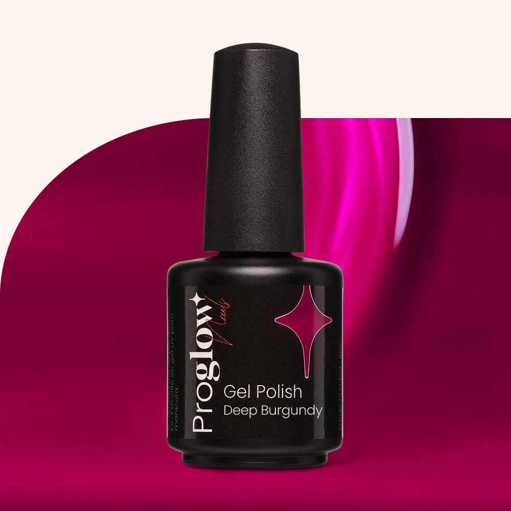 Gel Polish Shellac Deep Burgundy