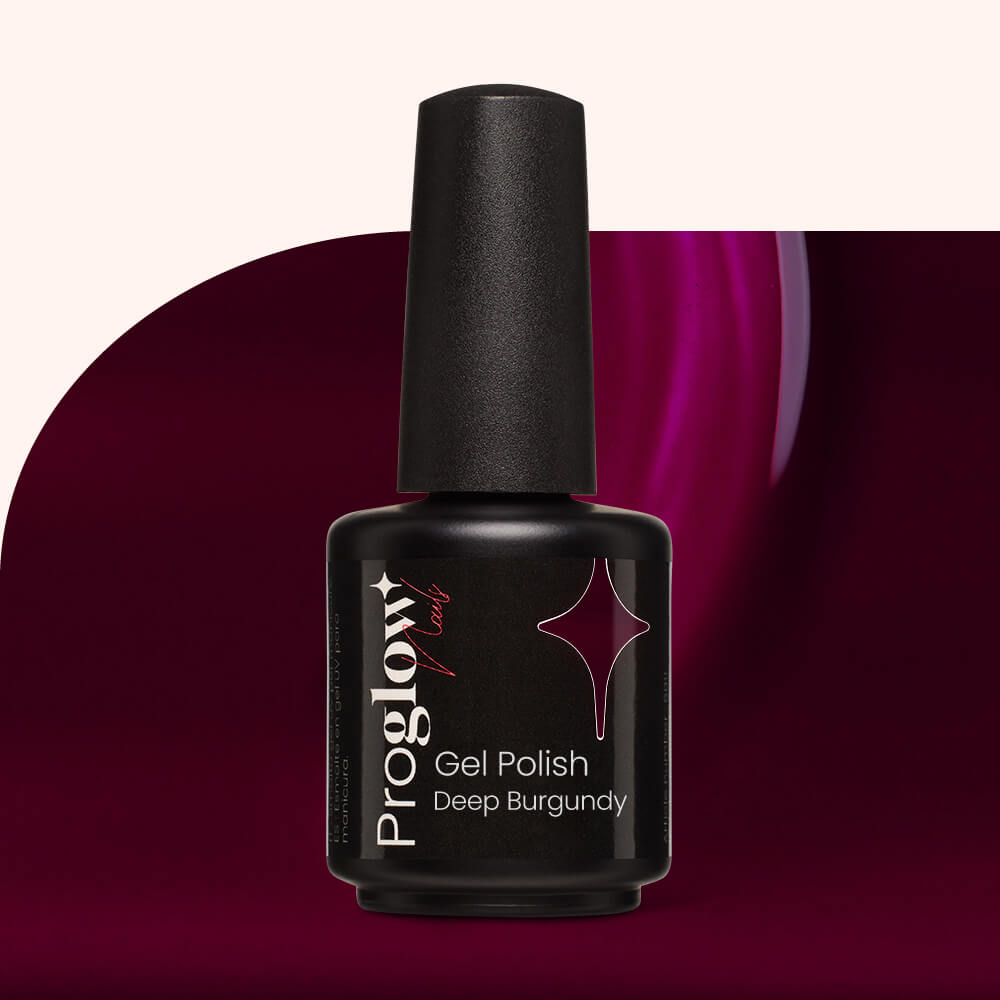 Gel Polish Shellac Deep Burgundy