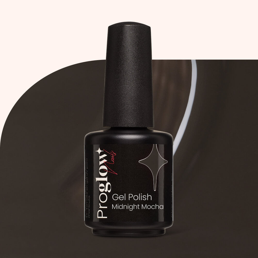 Gel Polish Shellac Midnight Mocha