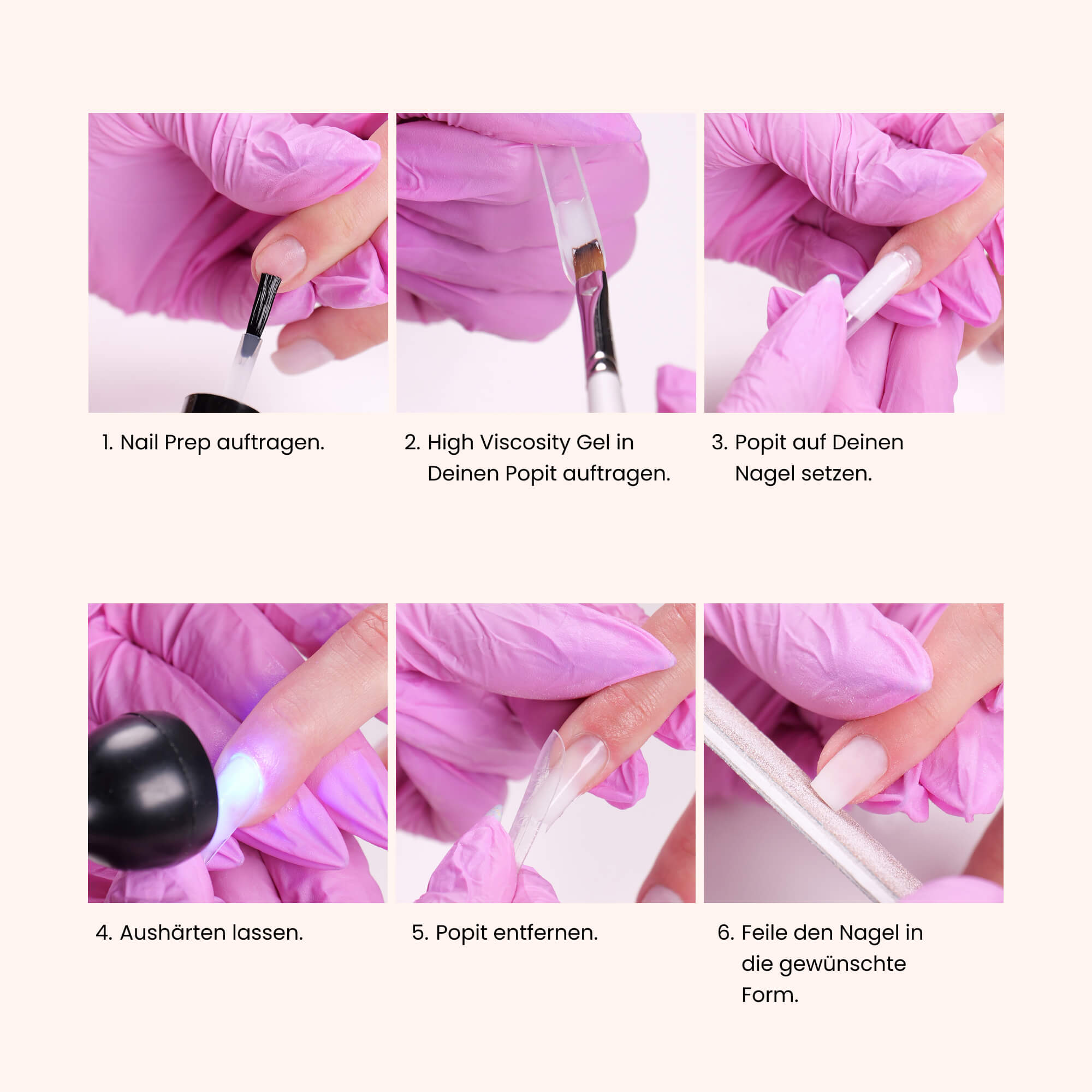 Builder Gel High Viscosity Milky Rose