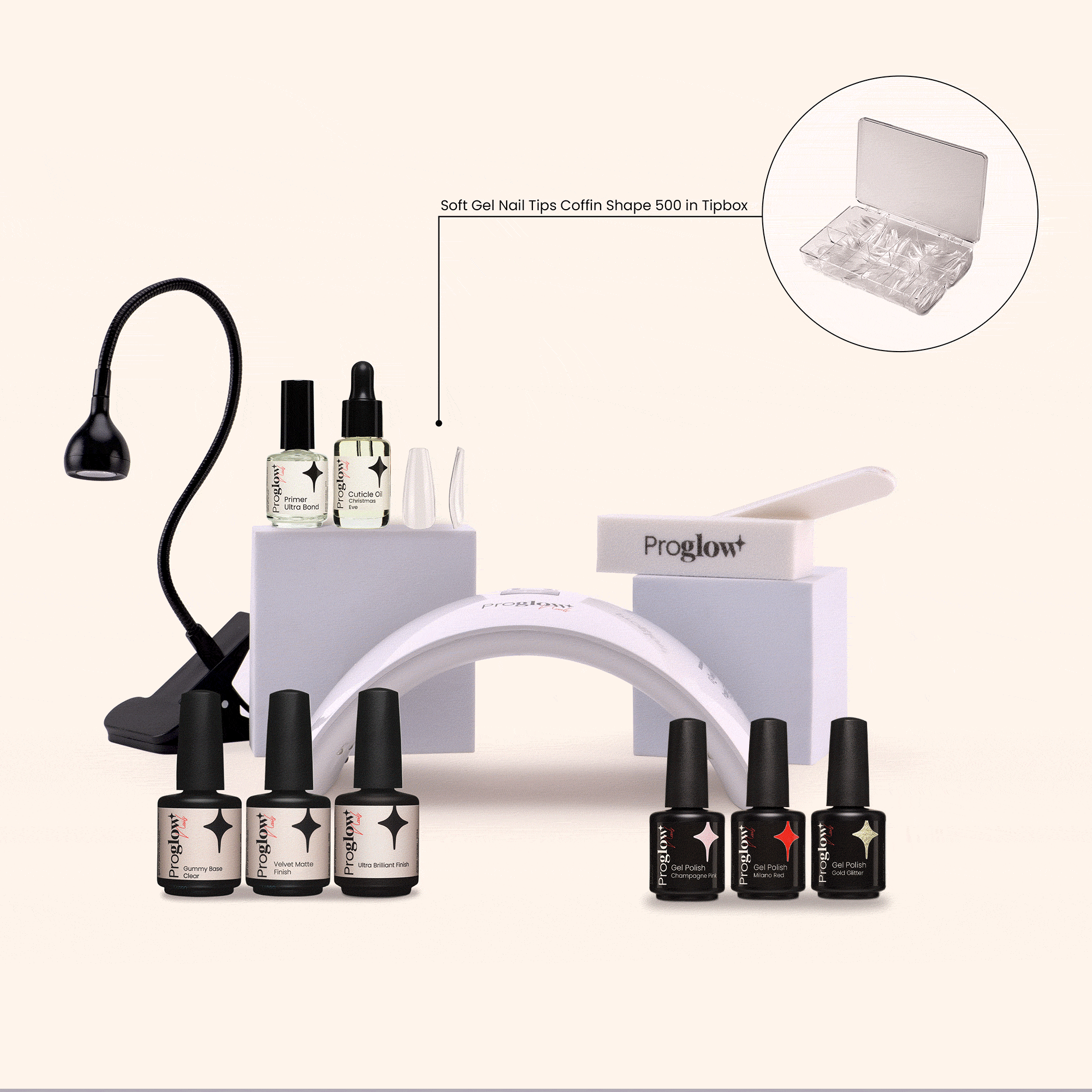 Black Week Soft Gel Nail Tips Set