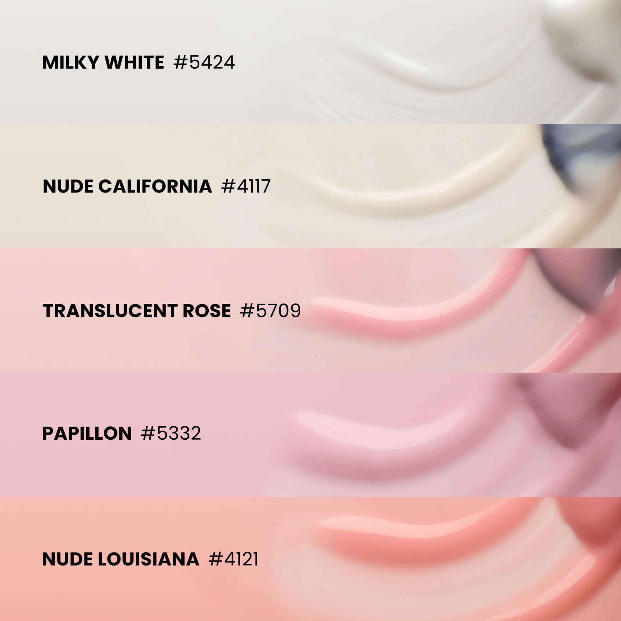 Gel Polish Shellac Translucent Rose