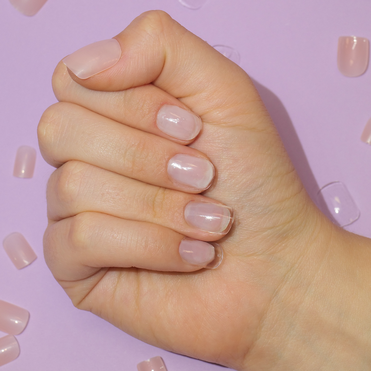 100 Nagelspitzen RUND In Weiß – Tipbox Mit 10 Tips Pro Größe, Künstliche Fingernägel
