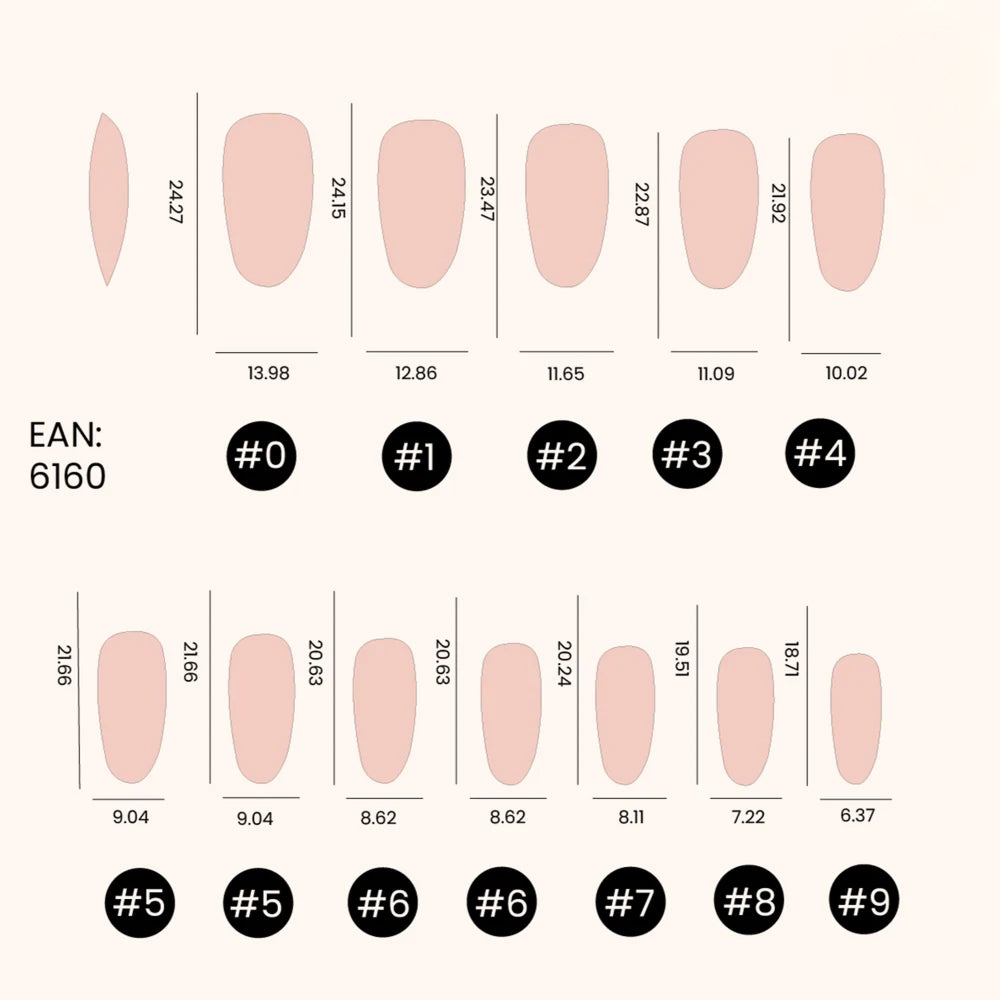 Soft Gel Nail Tips Short Stiletto 500 Stück