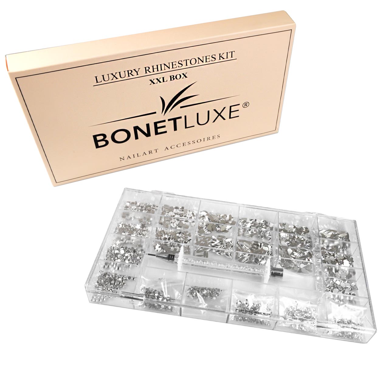 Luxury Rhinestone Kit XXL Crystal Clear