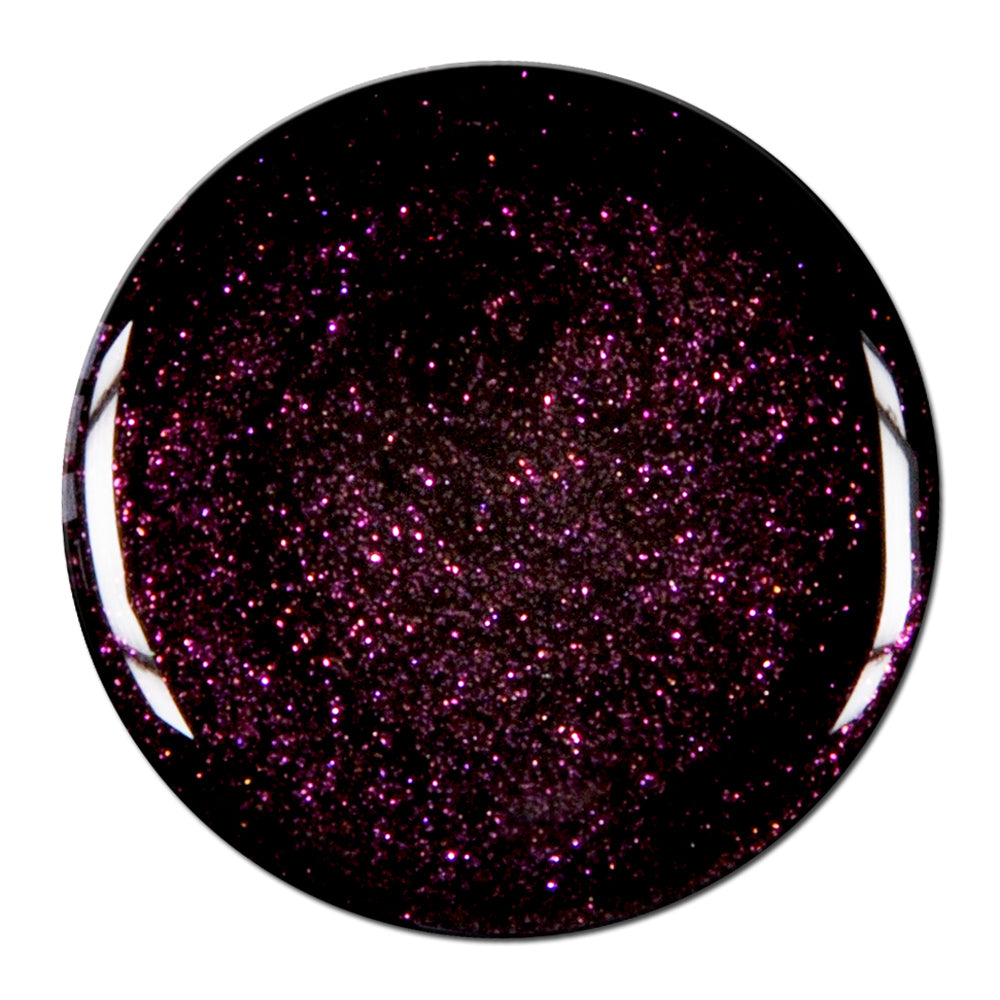 Glitter Gel Black-Galaxy Aubergine