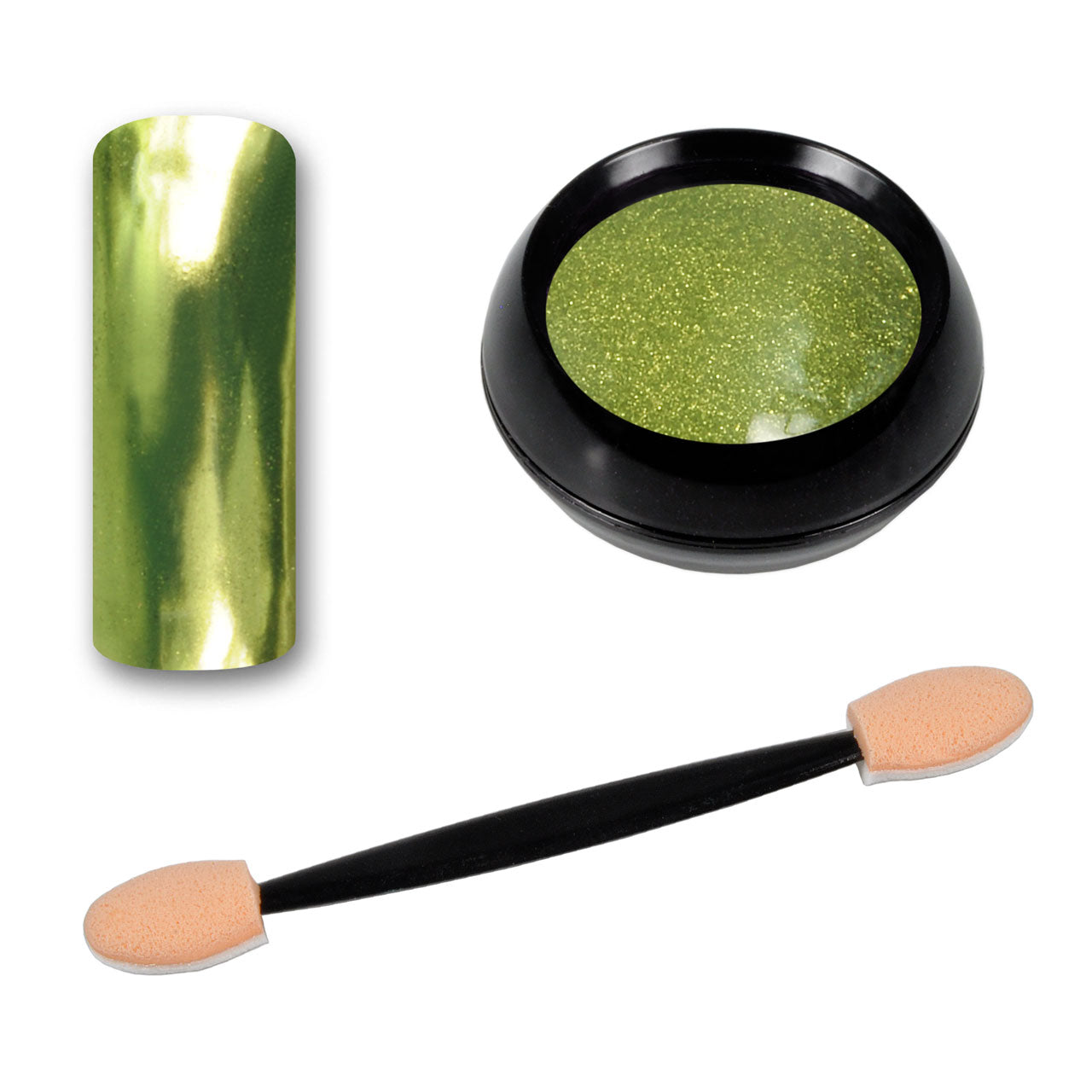 Solid Chrome Pigment Flashy Green
