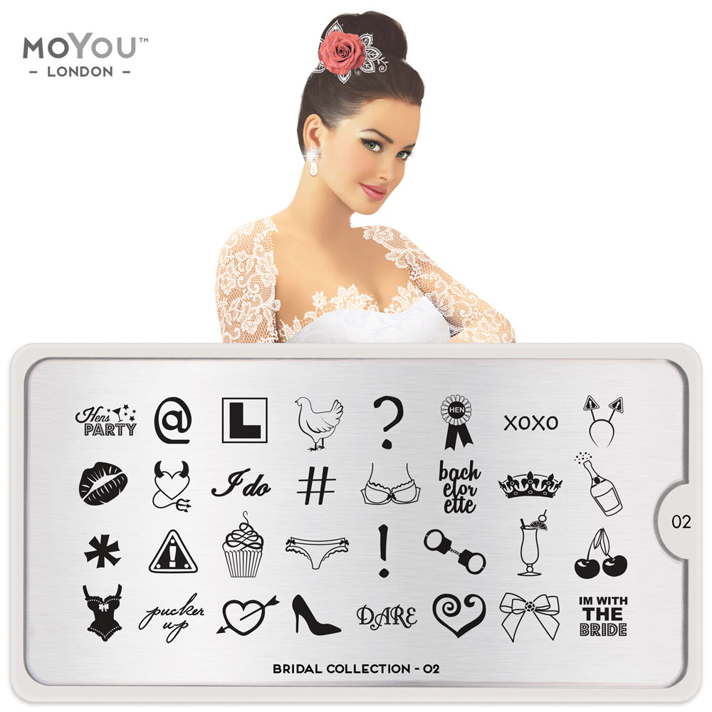 MoYou Stamping Plate Bridal 02