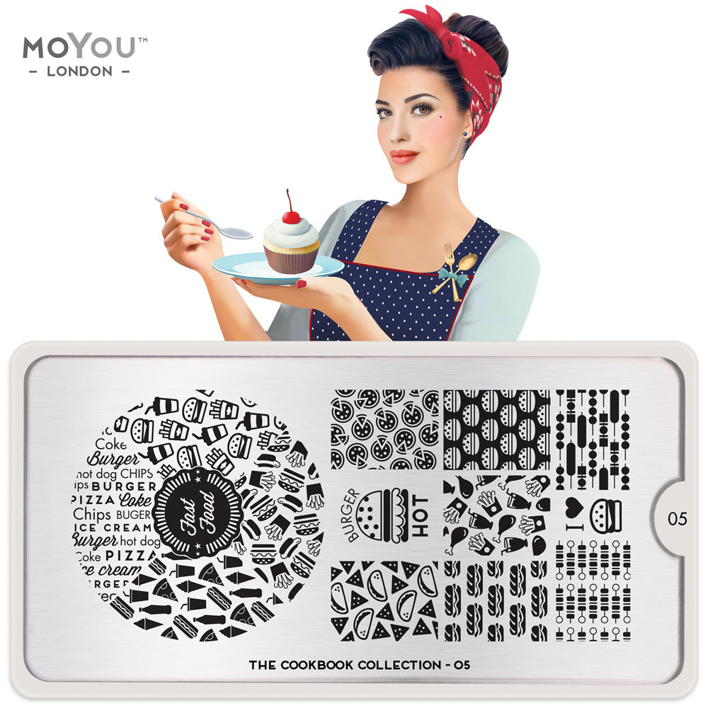 MoYou Stamping Plate Cookbook 05