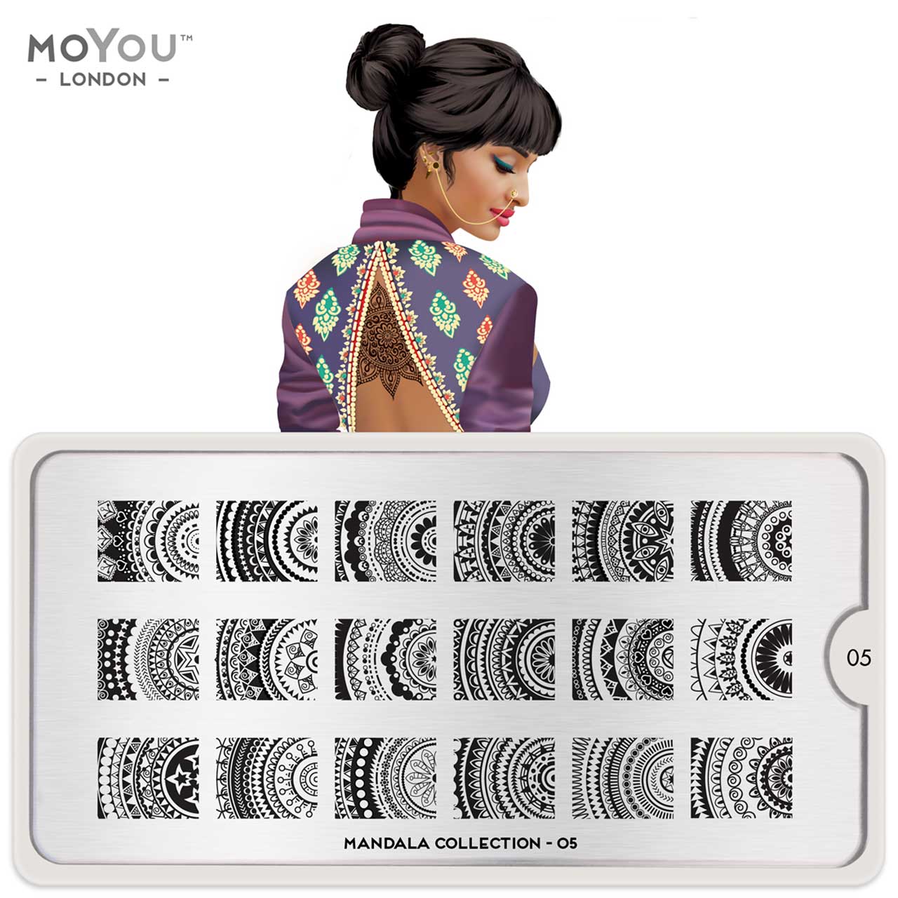 MoYou Stamping Plate Mandala 05