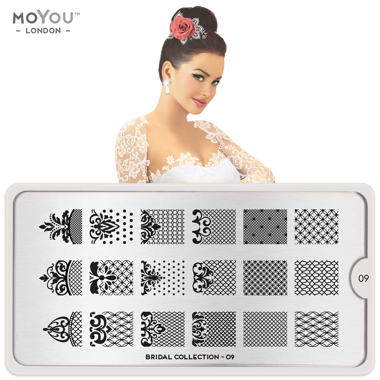 MoYou Stamping Plate Bridal 09