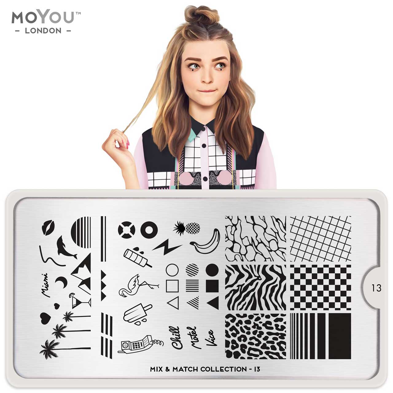 MoYou Stamping Plate Mix and Match 13