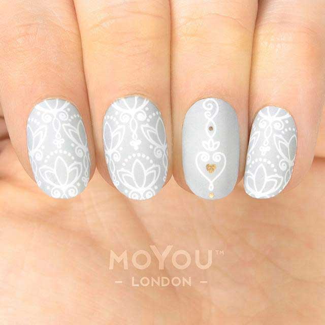 MoYou Stamping Plate Henna 10